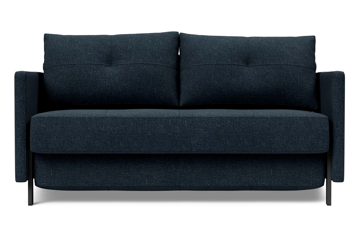 Innovation Living Cubed Full Size Sofa Bed with Arms - 515 Nist Blue