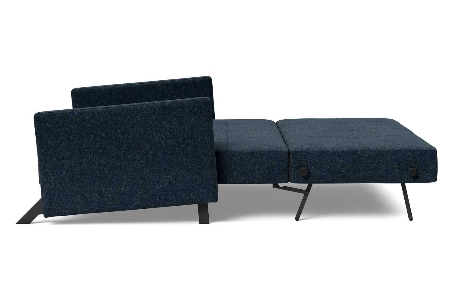 Innovation Living Cubed Full Size Sofa Bed with Arms - 515 Nist Blue