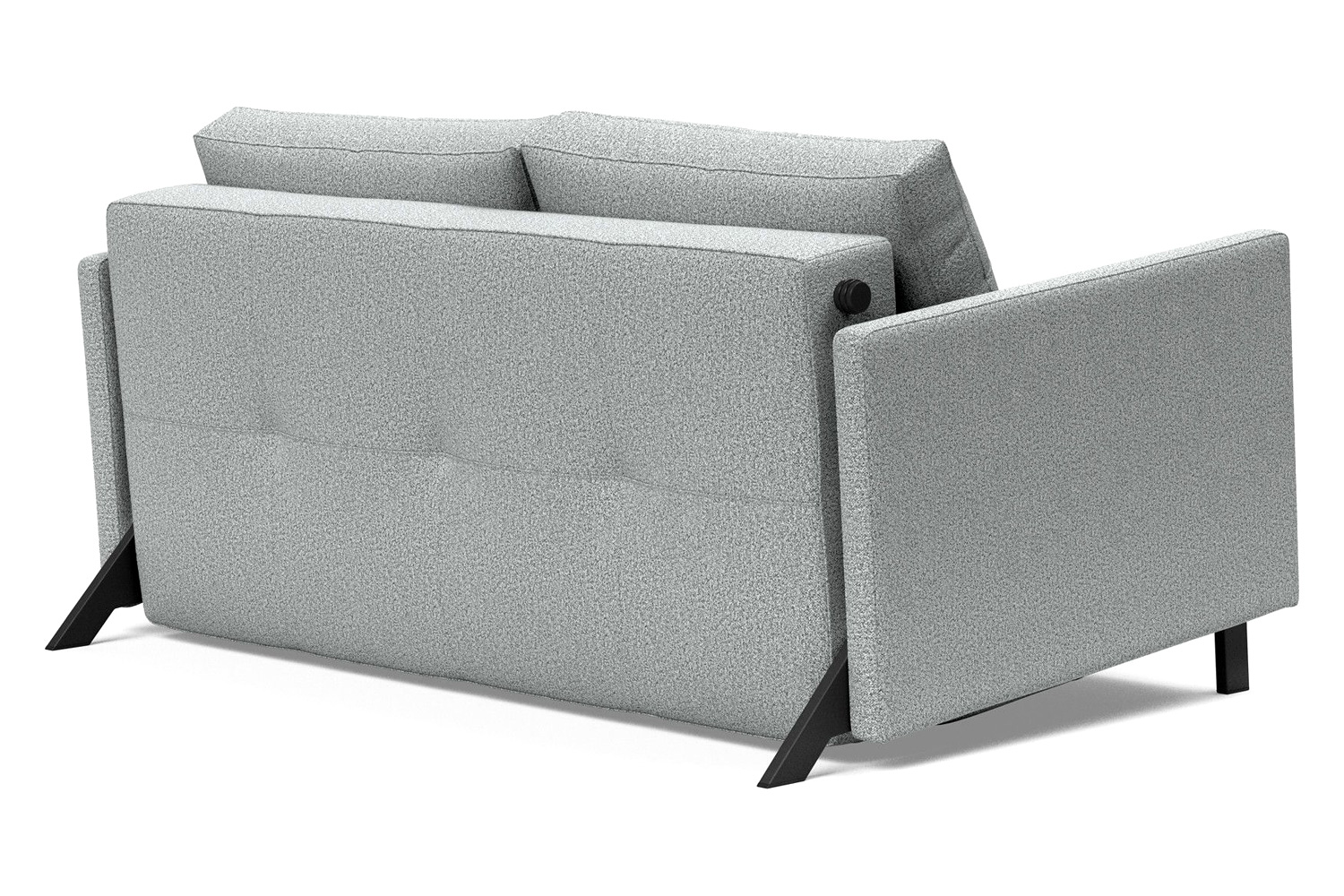 Innovation Living Cubed Full Size Sofa Bed with Arms - 538 Melange Light Gray