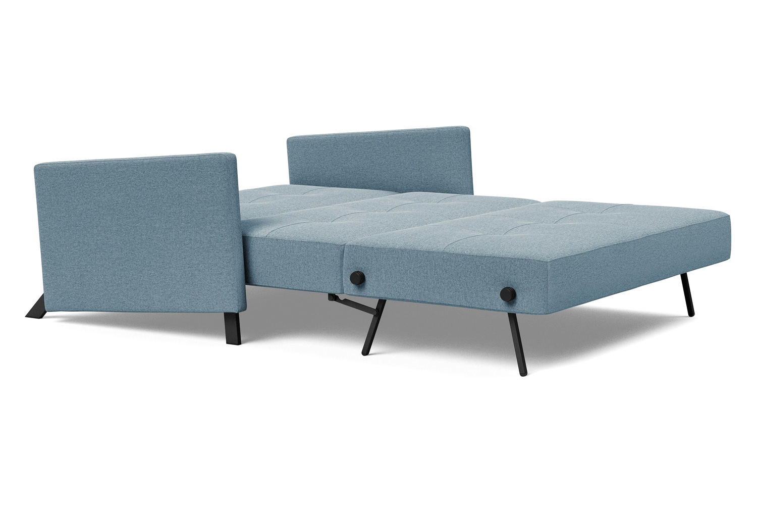 Innovation Living Cubed Full Size Sofa Bed with Arms - 558 Soft Indigo