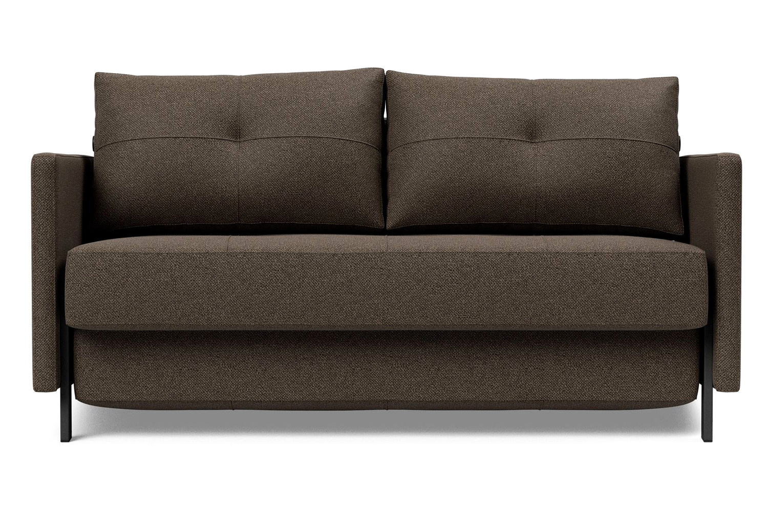 Innovation Living Cubed Full Size Sofa Bed with Arms - 578 Kenya Taupe