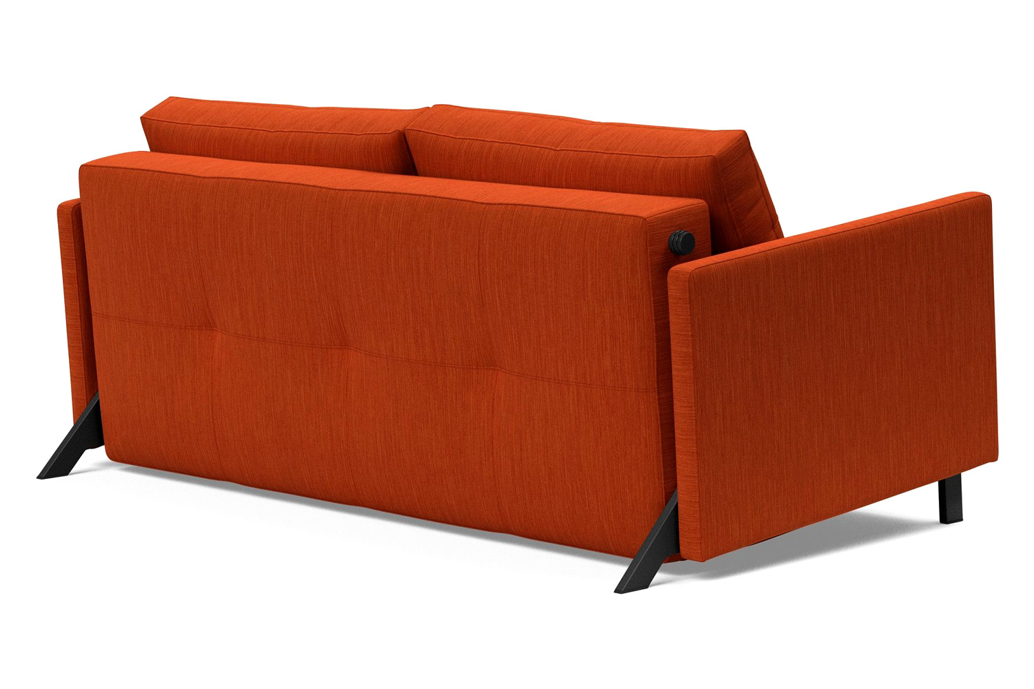 Innovation Living Cubed Queen Size Sofa Bed with Arms - 506 Elegance Paprika