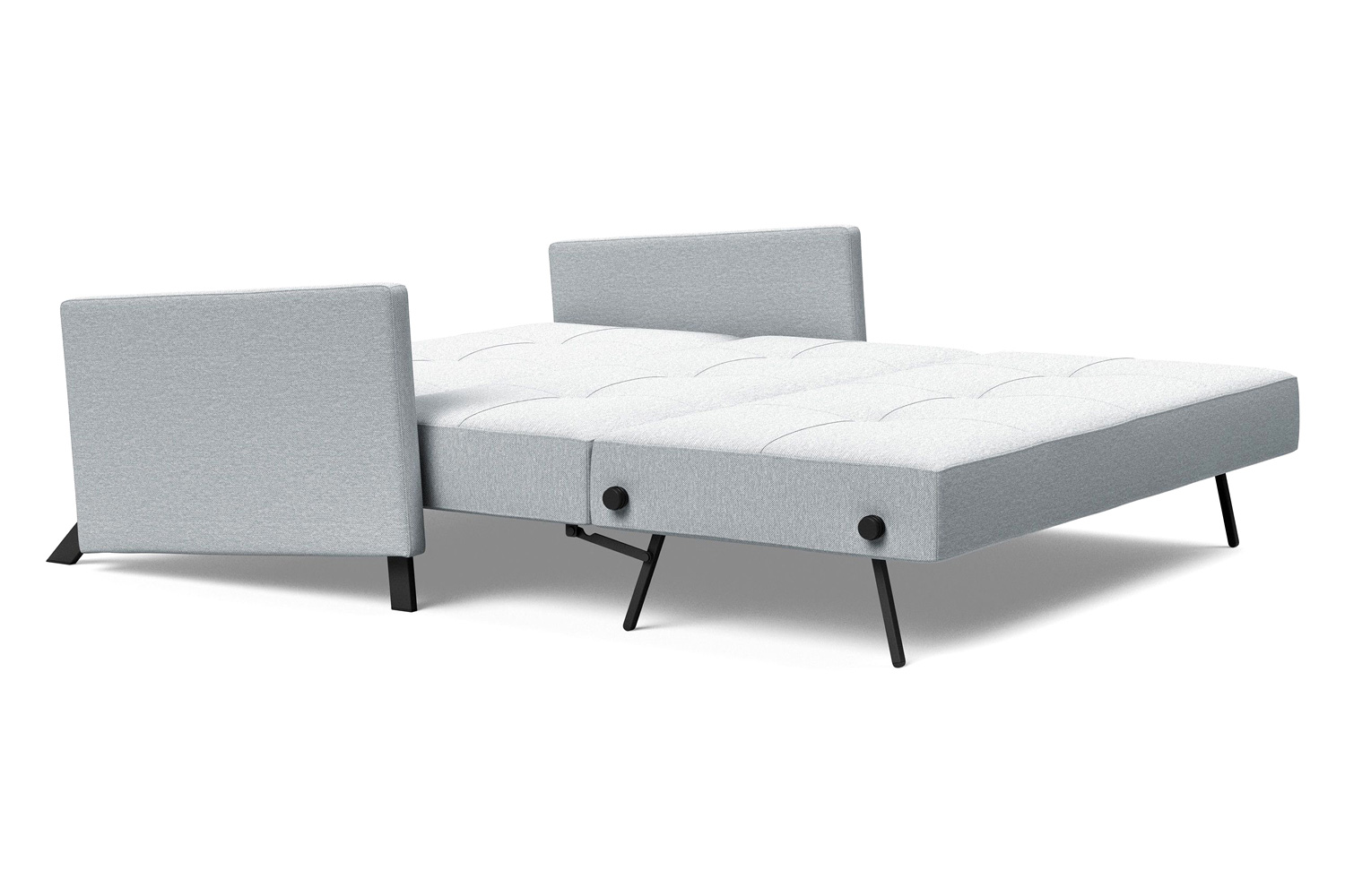 Innovation Living Cubed Queen Size Sofa Bed with Arms - 583 Argus Gray