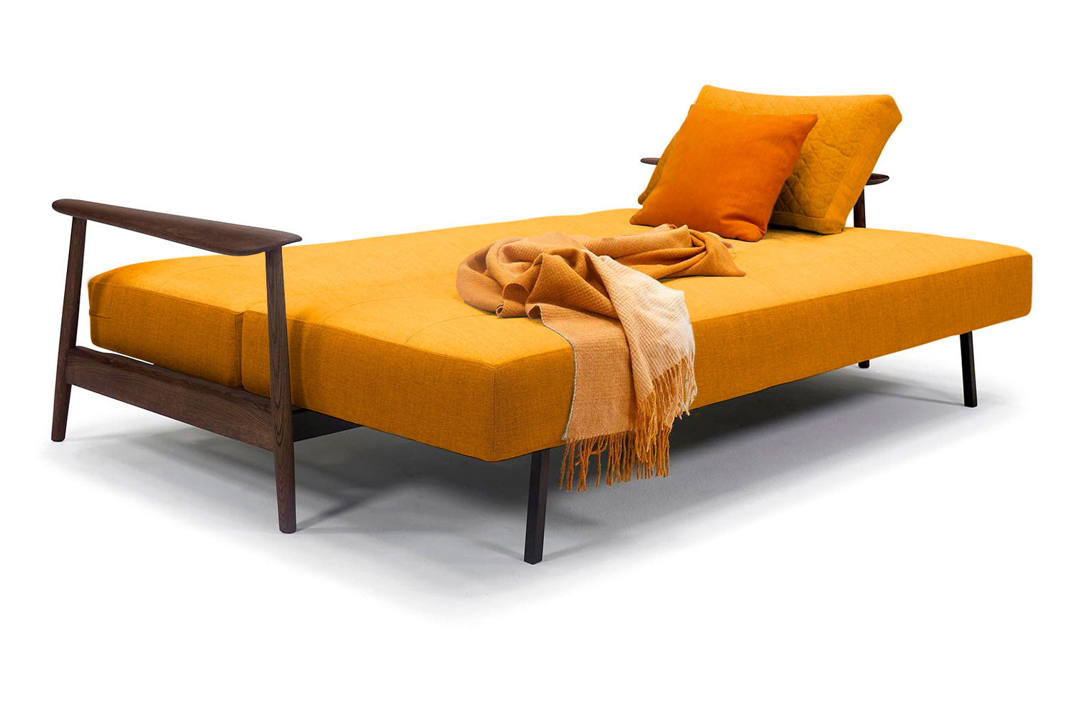 Innovation Living Caluma Sofa Bed Smoked Oak - 507 Elegance Burned Curry