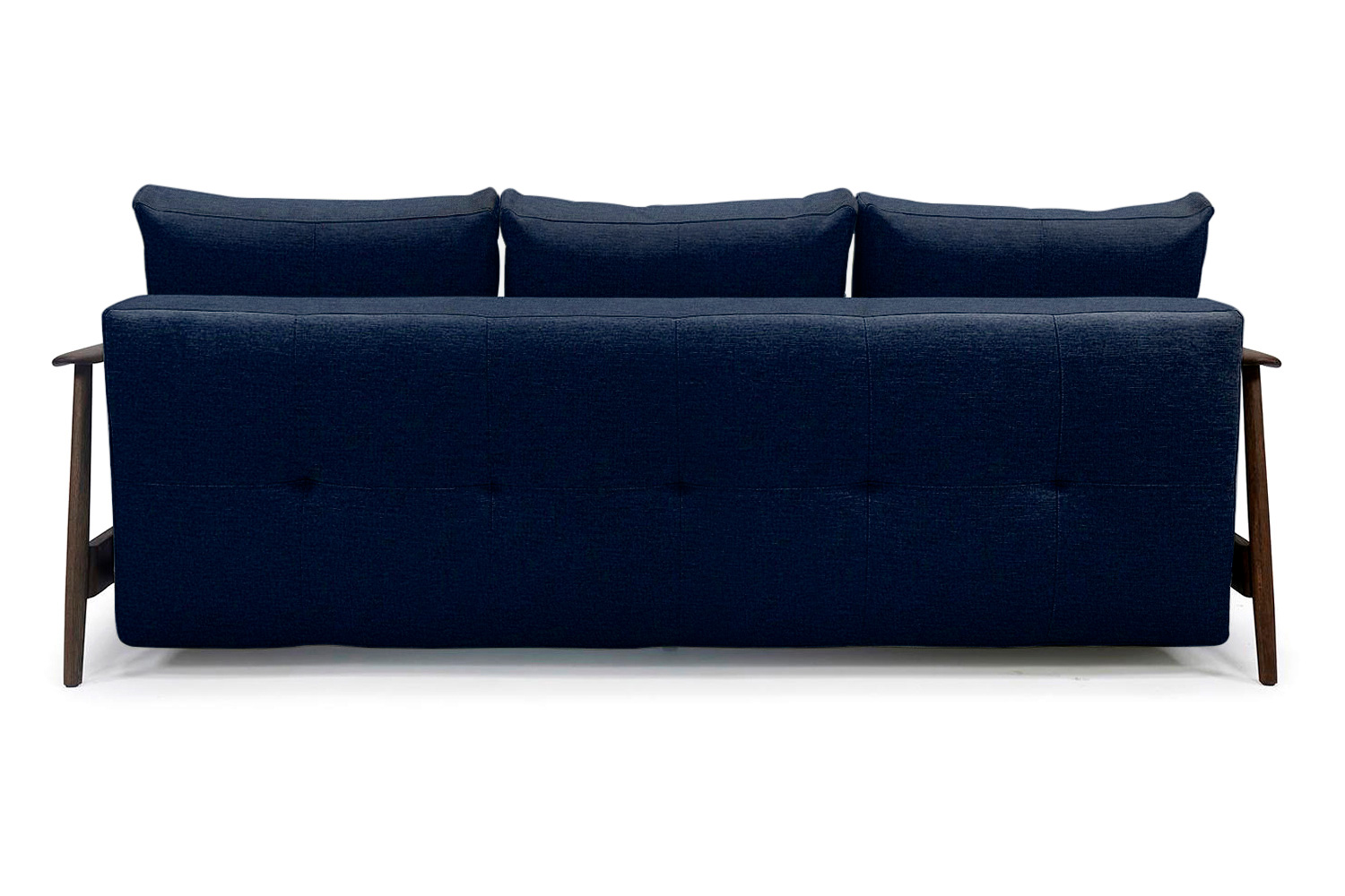 Innovation Living Caluma Sofa Bed Smoked Oak - 528 Mixed Dance Blue