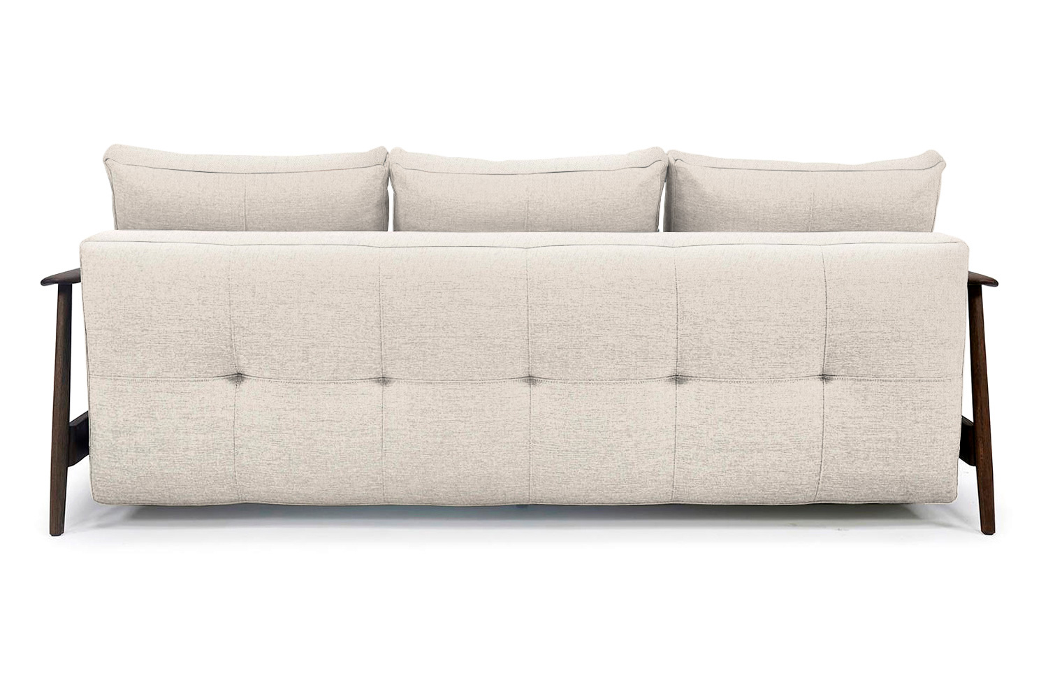 Innovation Living™ Caluma Sofa Bed Smoked Oak - 531 Bouclé Off White