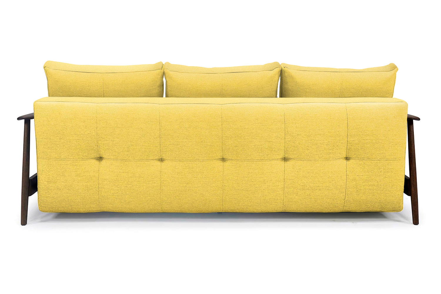 Innovation Living Caluma Sofa Bed Smoked Oak - 554 Soft Mustard Flower