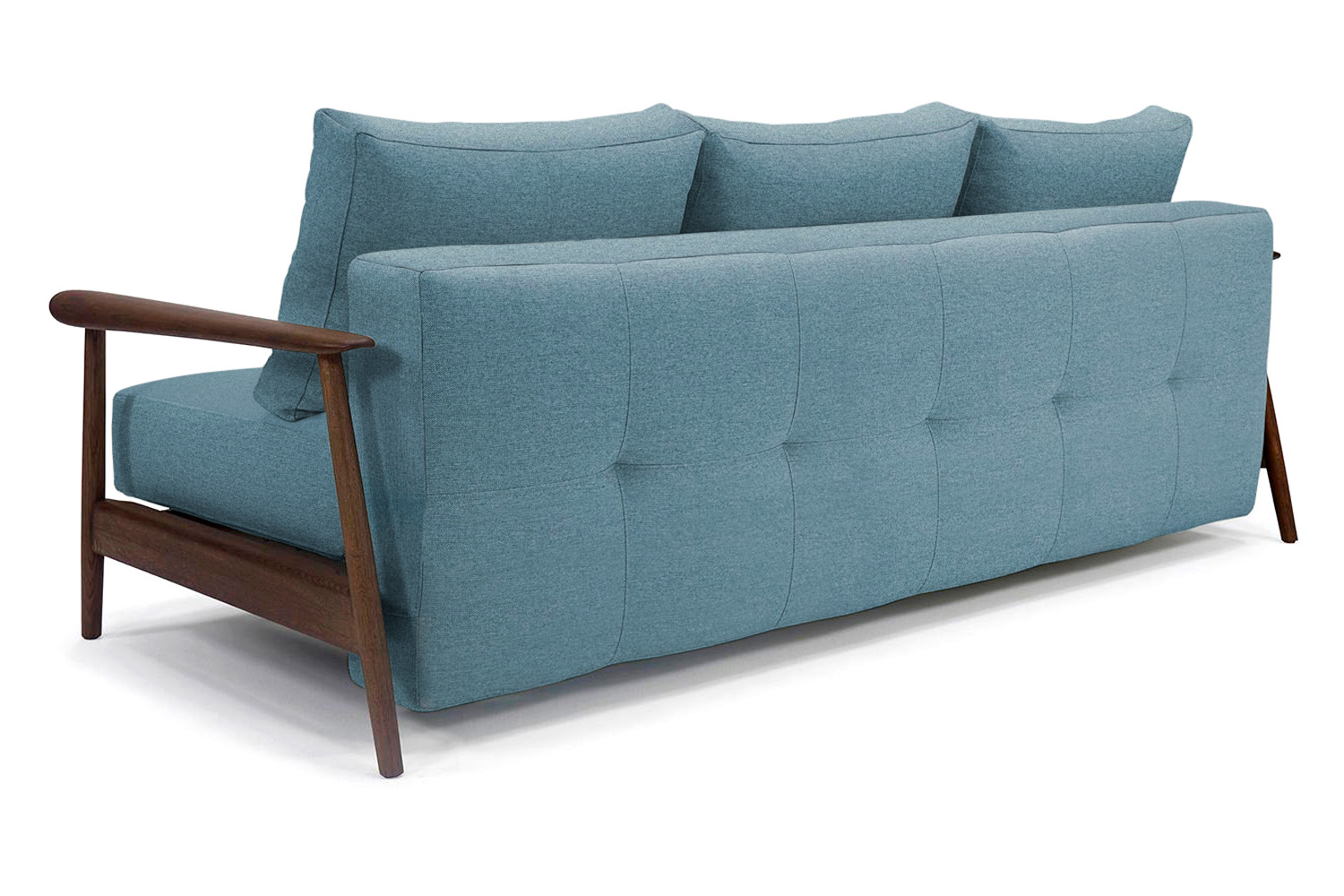 Innovation Living Caluma Sofa Bed Smoked Oak - 558 Soft Indigo