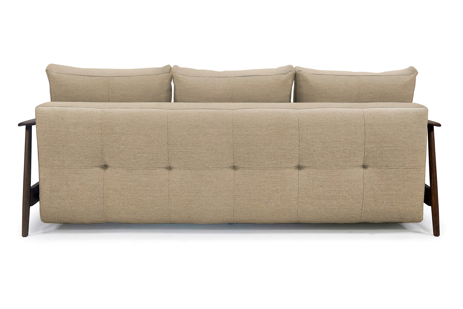 Innovation Living Caluma Sofa Bed Smoked Oak - 571 Vivus Dusty Sand