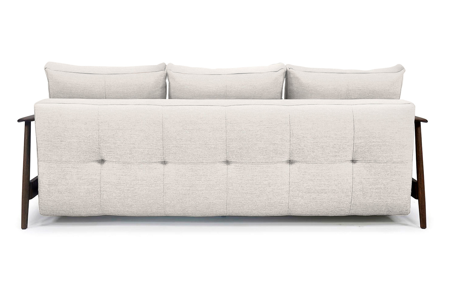 Innovation Living Caluma Sofa Bed Smoked Oak - 574 Vivus Dusty Off White