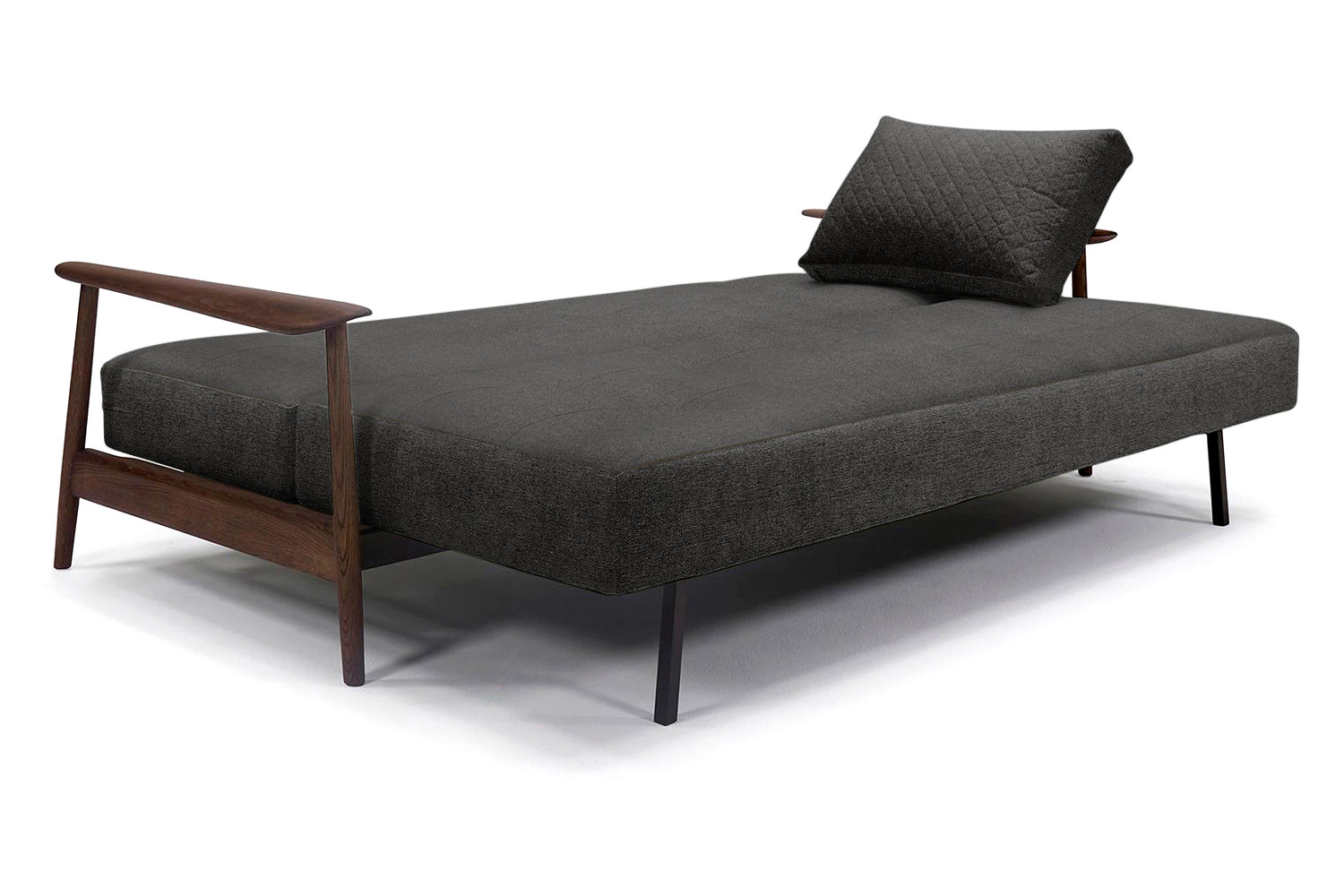 Innovation Living Caluma Sofa Bed Smoked Oak - 577 Kenya Dark Gray