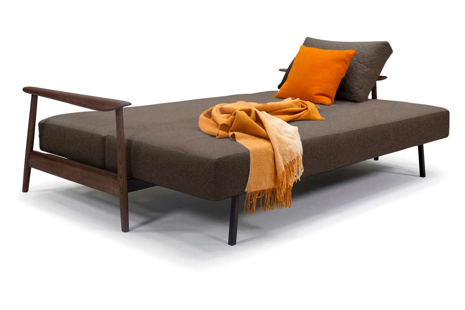 Innovation Living Caluma Sofa Bed Smoked Oak - 578 Kenya Taupe