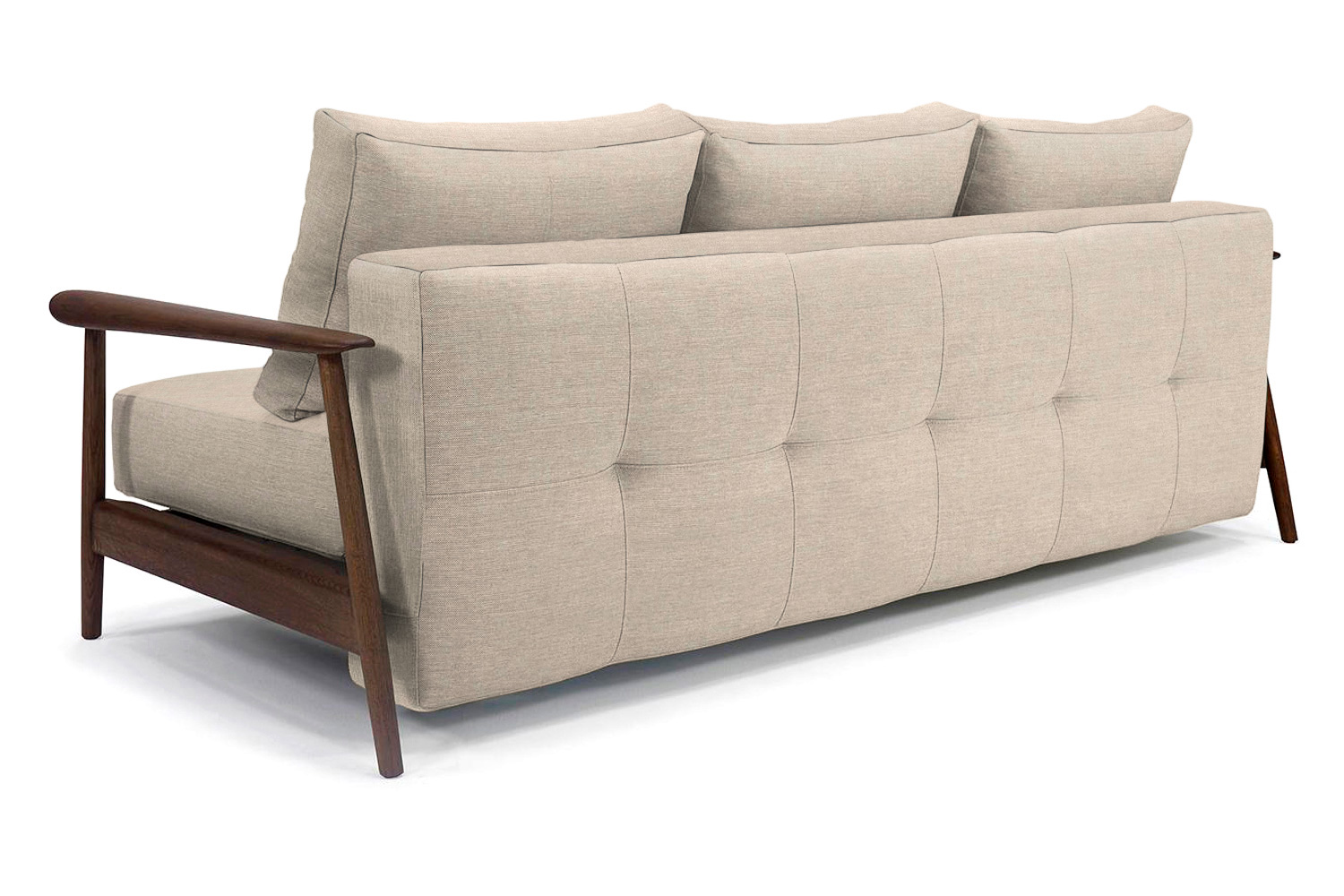 Innovation Living Caluma Sofa Bed Smoked Oak - 586 Phobos Latte