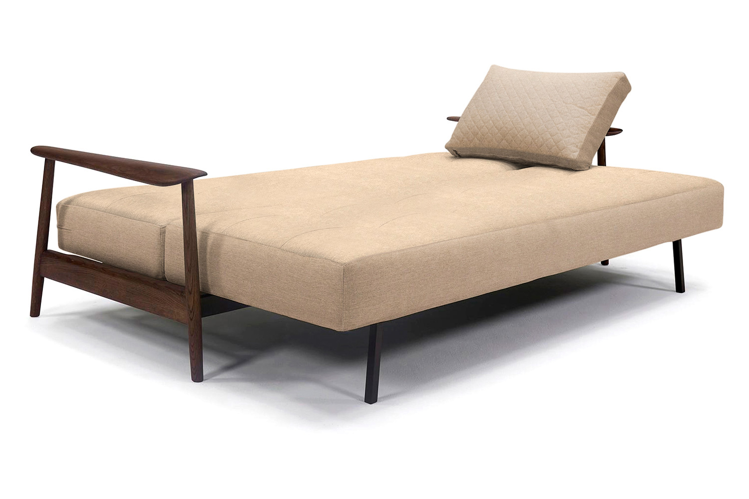 Innovation Living Caluma Sofa Bed Smoked Oak - 587 Phobos Mocha