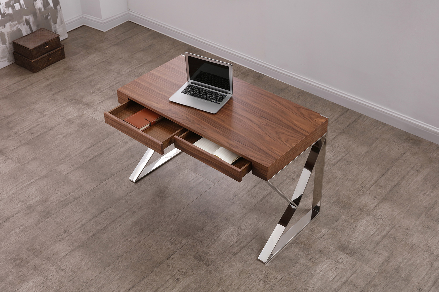 J&M Noho Desk - Walnut