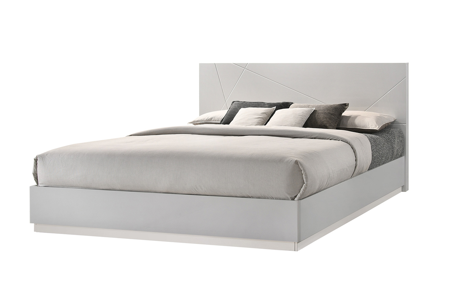 J&M Naples Full Bed - Gray