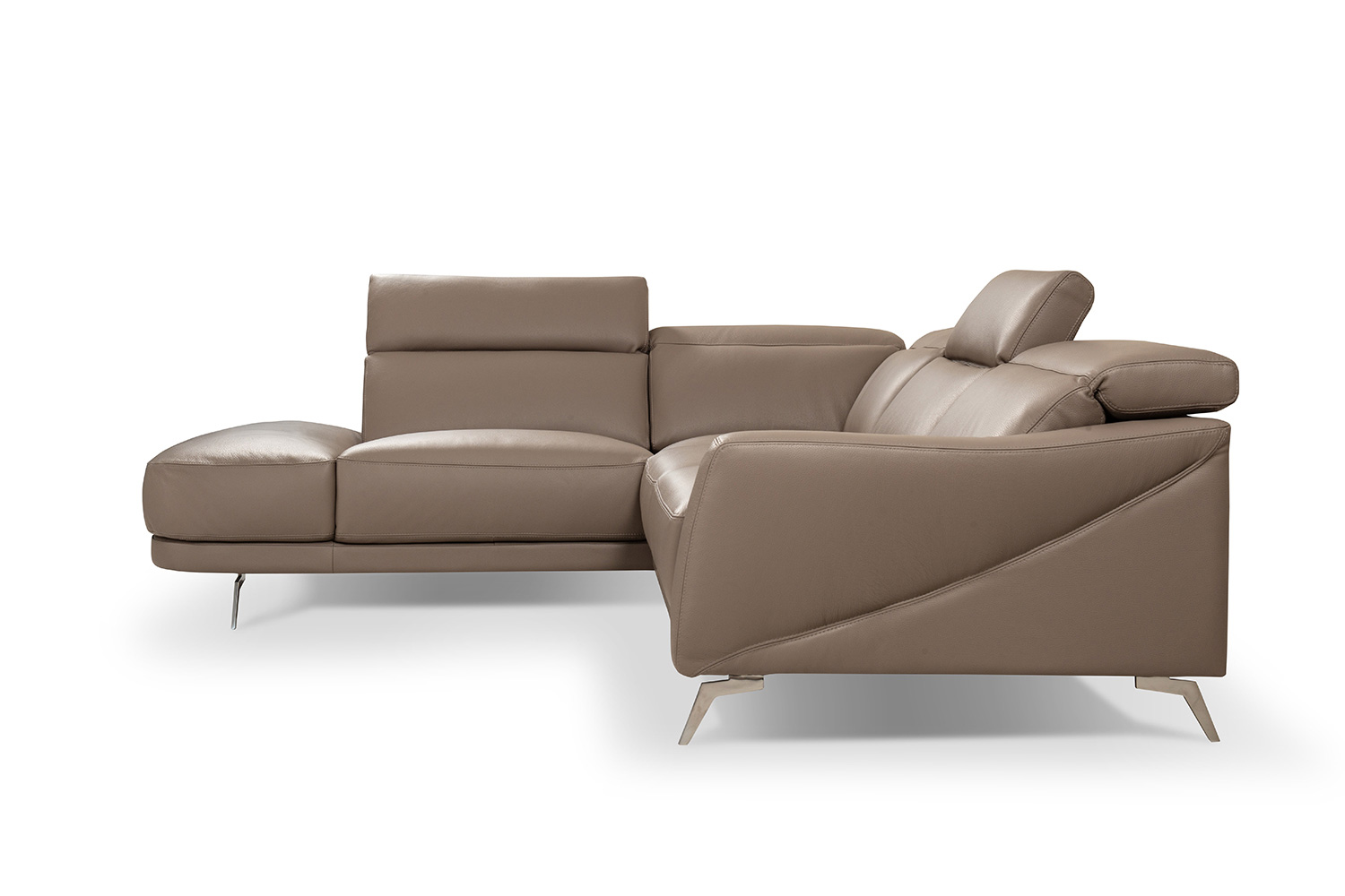 J&M I730 Sectional - Left Hand Facing Chaise, Taupe