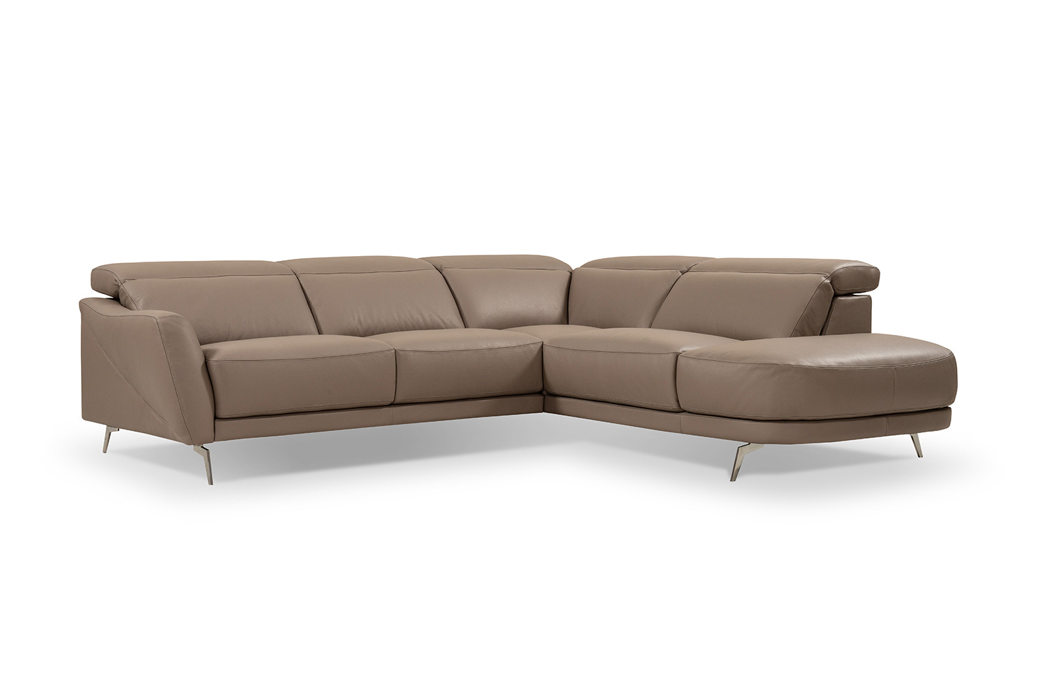 J&M I730 Sectional - Right Hand Facing Chaise, Taupe