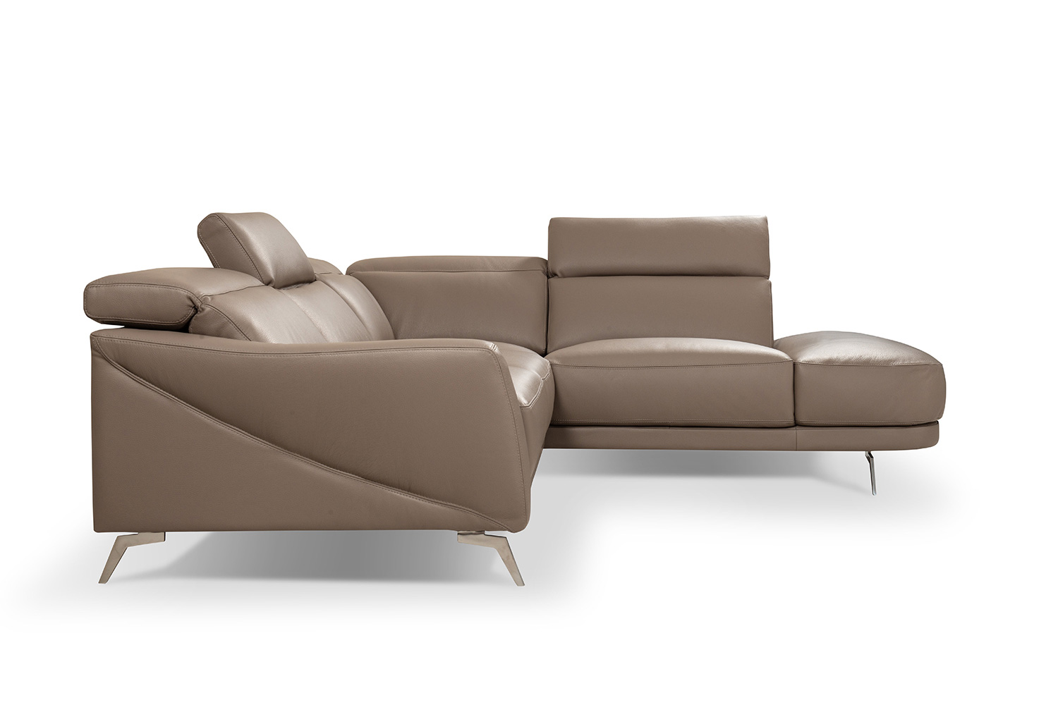 J&M I730 Sectional - Right Hand Facing Chaise, Taupe