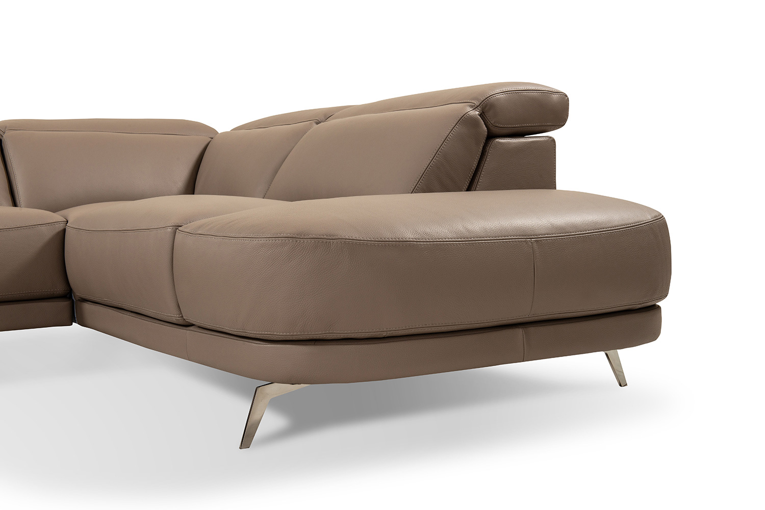 J&M I730 Sectional - Right Hand Facing Chaise, Taupe