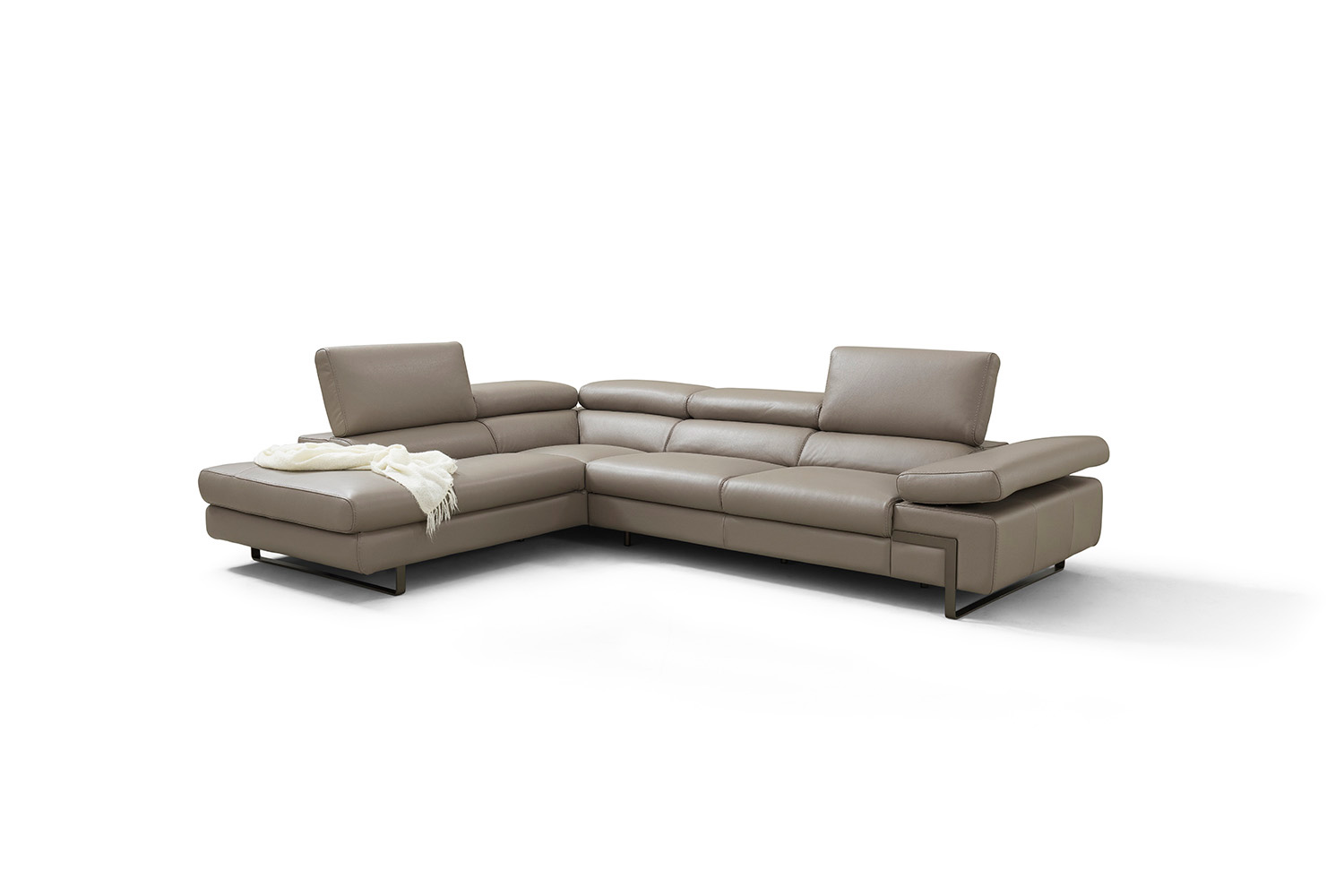 J&M I716 Sectional - Left Hand Facing Chaise, Taupe