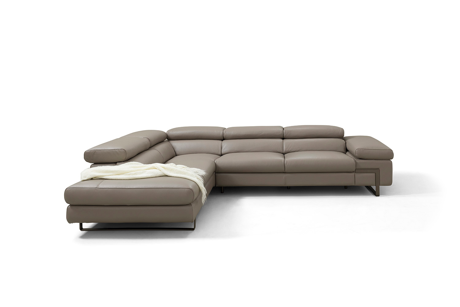 J&M I716 Sectional - Left Hand Facing Chaise, Taupe