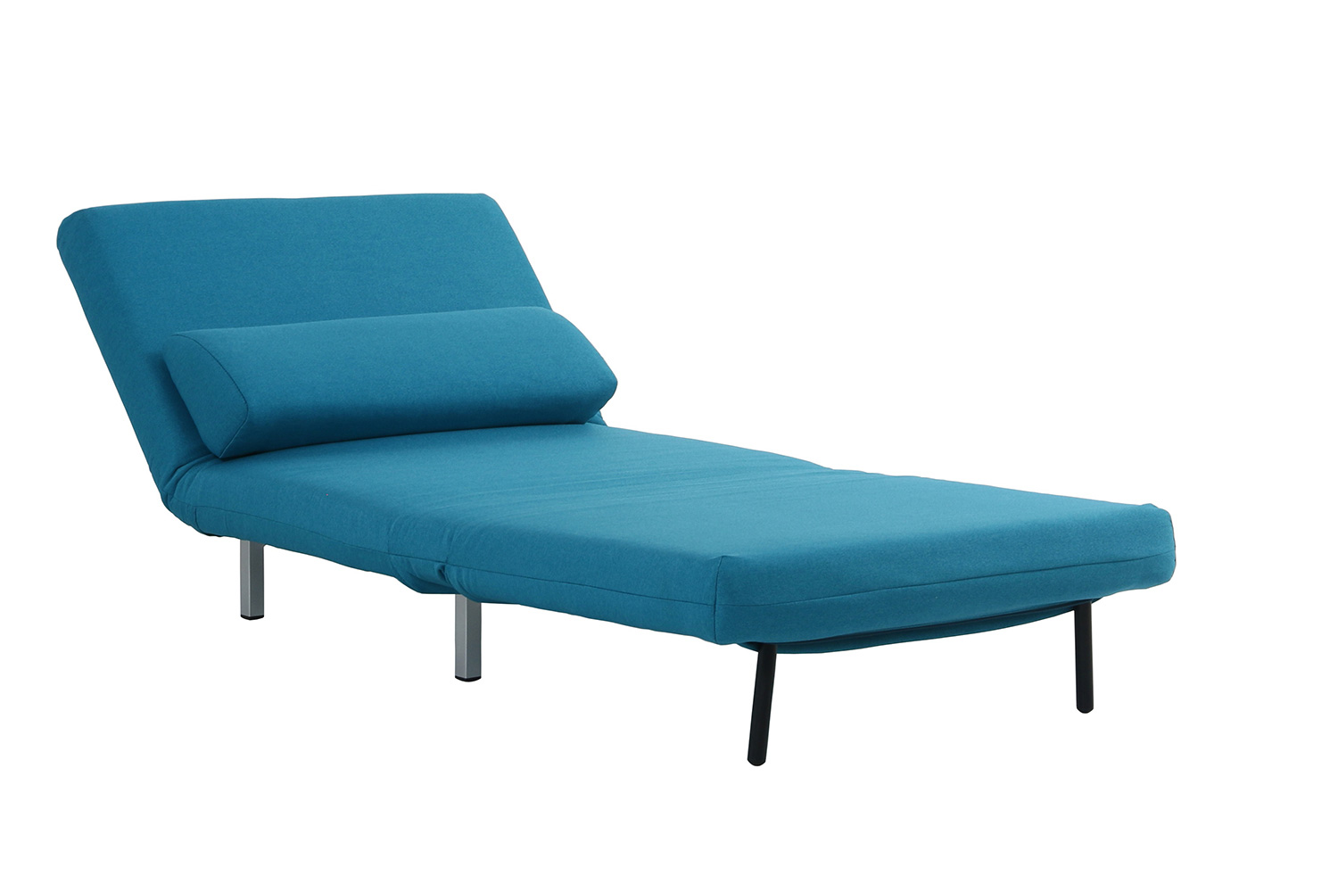 J&M™ Premium Chair Bed Lk06-1 - Teal, Fabric