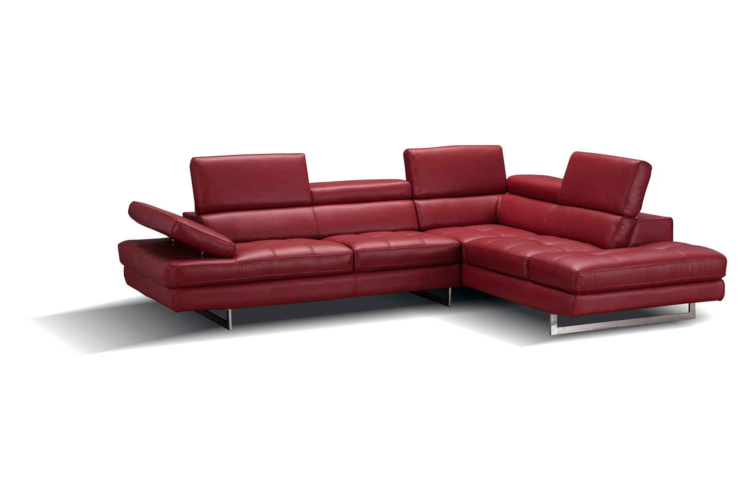 J&M - A761 Italian Leather Sectional