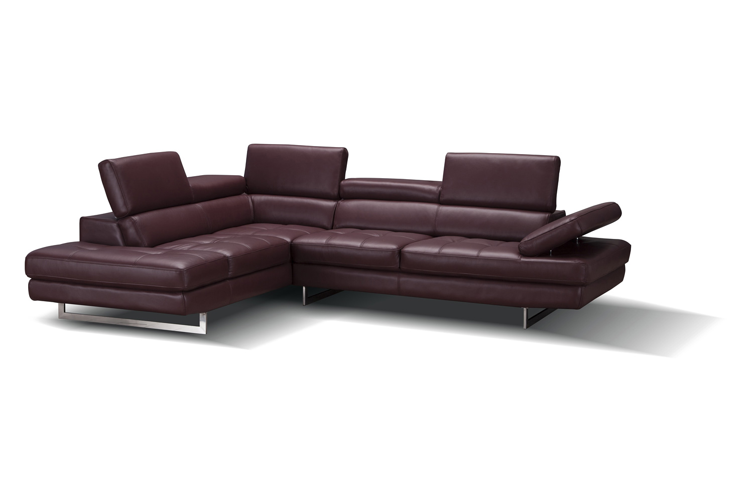 J&M - A761 Italian Leather Sectional