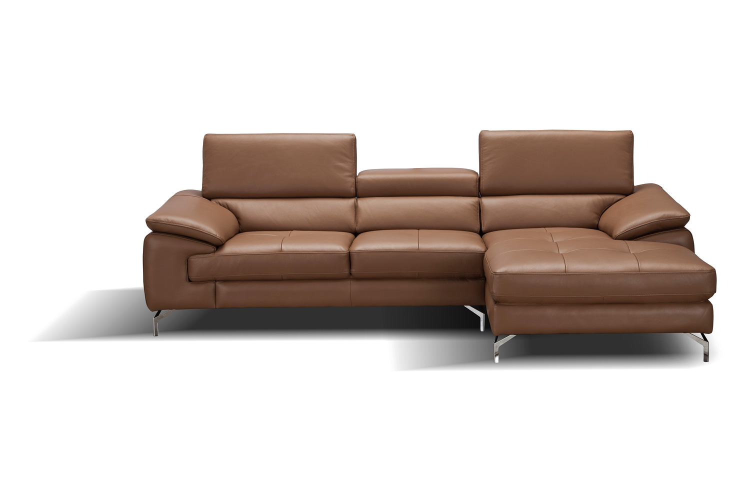 J&M - A973B Italian Leather Mini Sectional