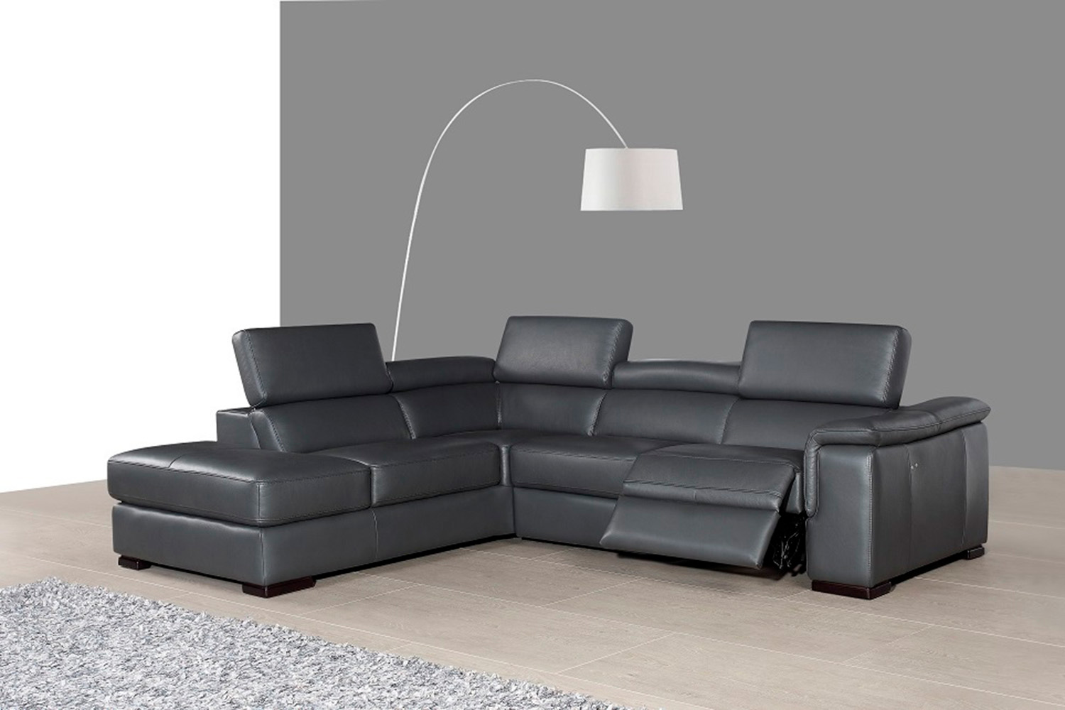 J&M - Agata Premium Leather Sectional