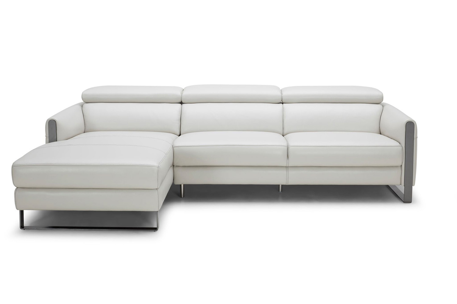 J&M - Vella Premium Leather Sectional