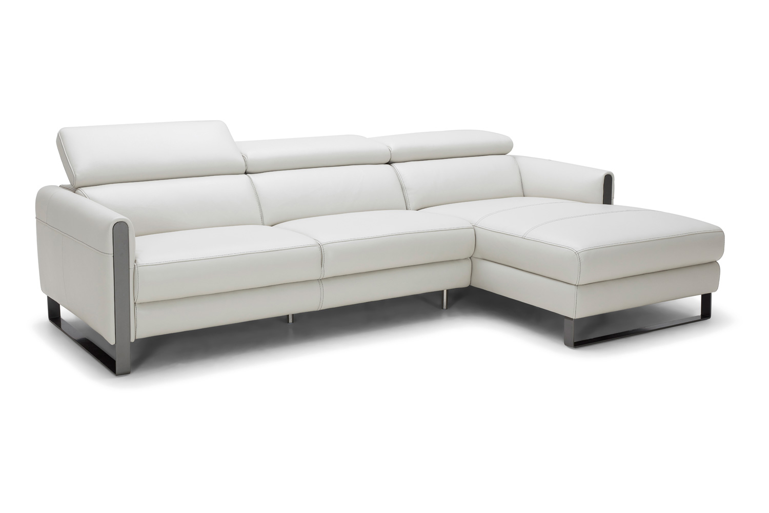 J&M - Vella Premium Leather Sectional