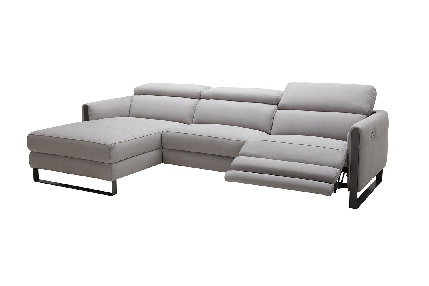 J&M Antonio Sectional - Left Hand Facing, Chalk