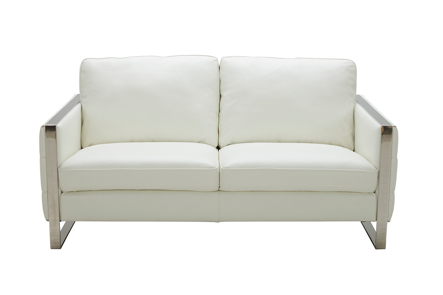 J&M Constantin Loveseat - White