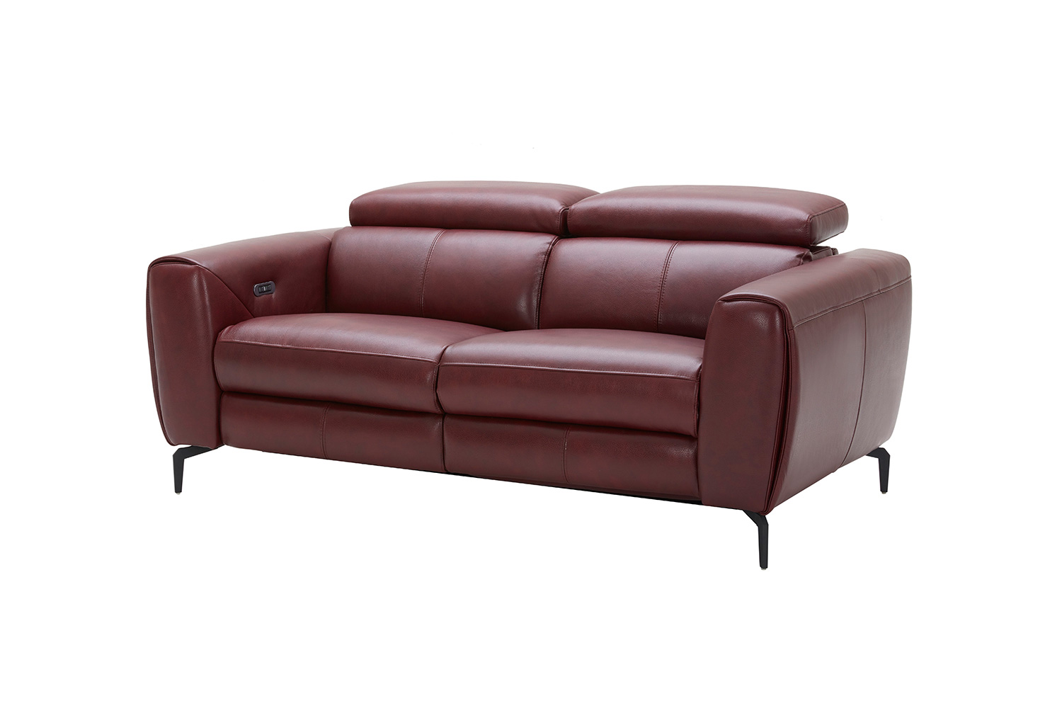 J&M Lorenzo Loveseat - Merlot