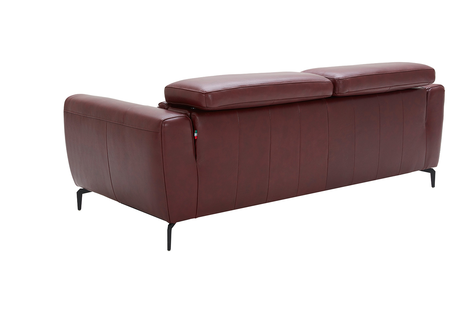 J&M Lorenzo Sofa - Merlot