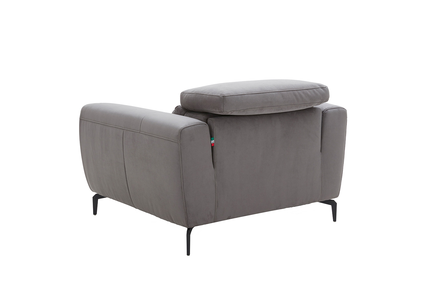 J&M™ Lorenzo Chair - Gray, Fabric