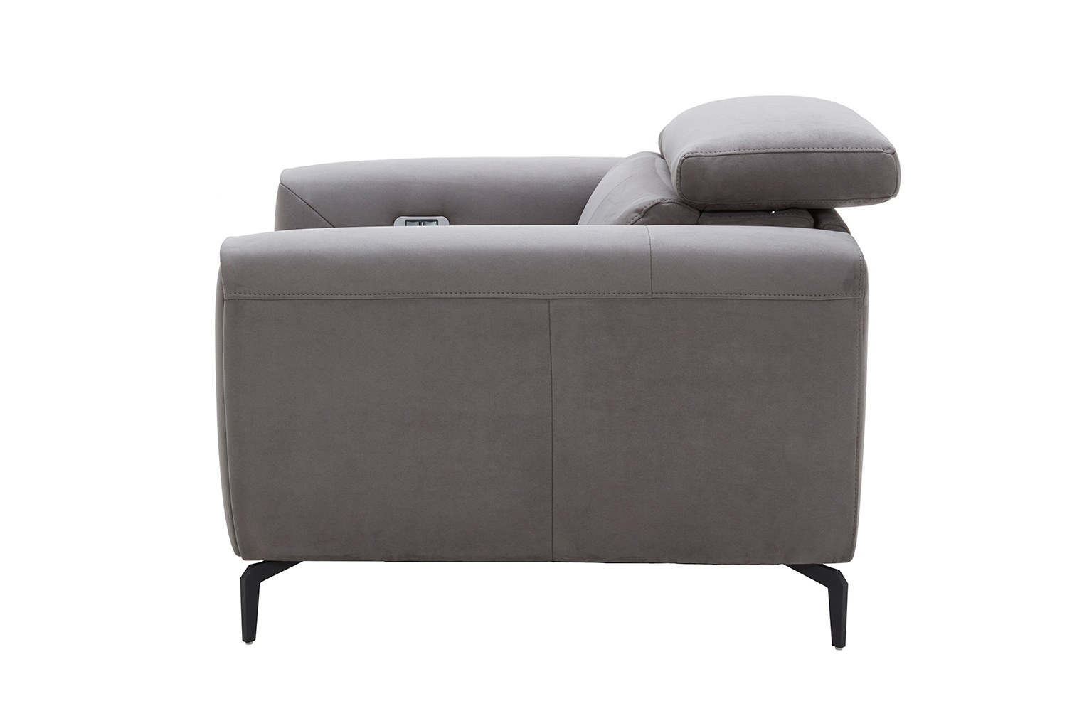 J&M™ Lorenzo Chair - Gray, Fabric