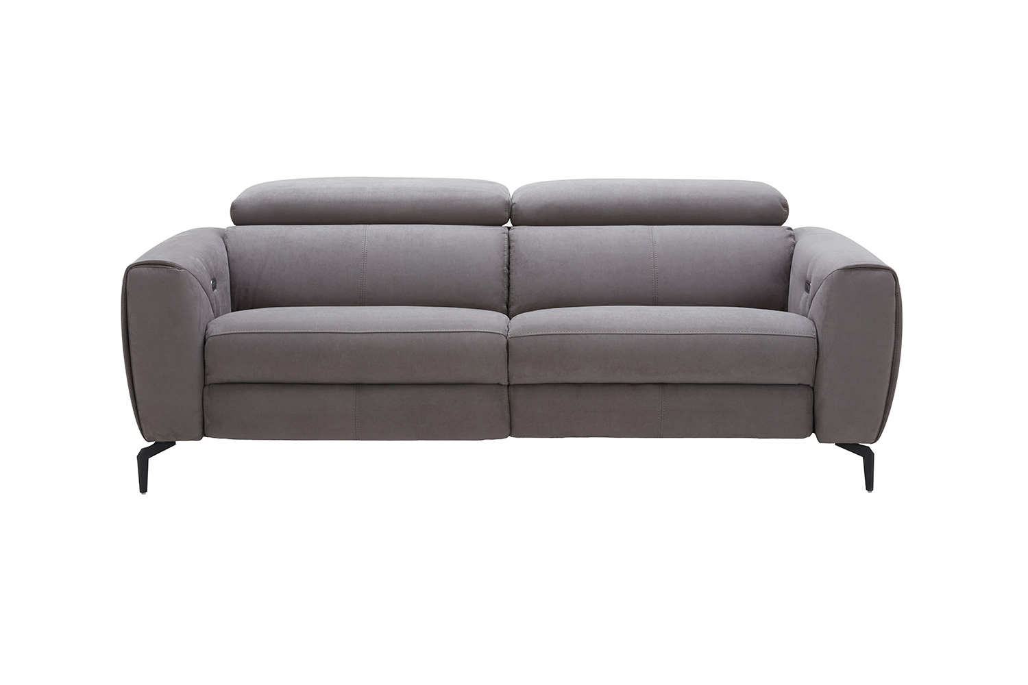 J&M Lorenzo Sofa - Gray, Fabric