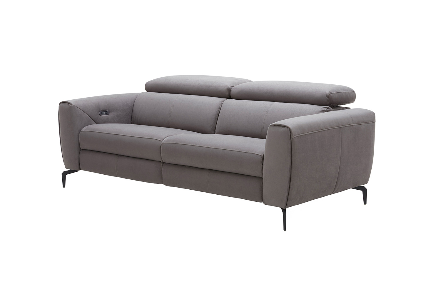 J&M Lorenzo Sofa - Gray, Fabric