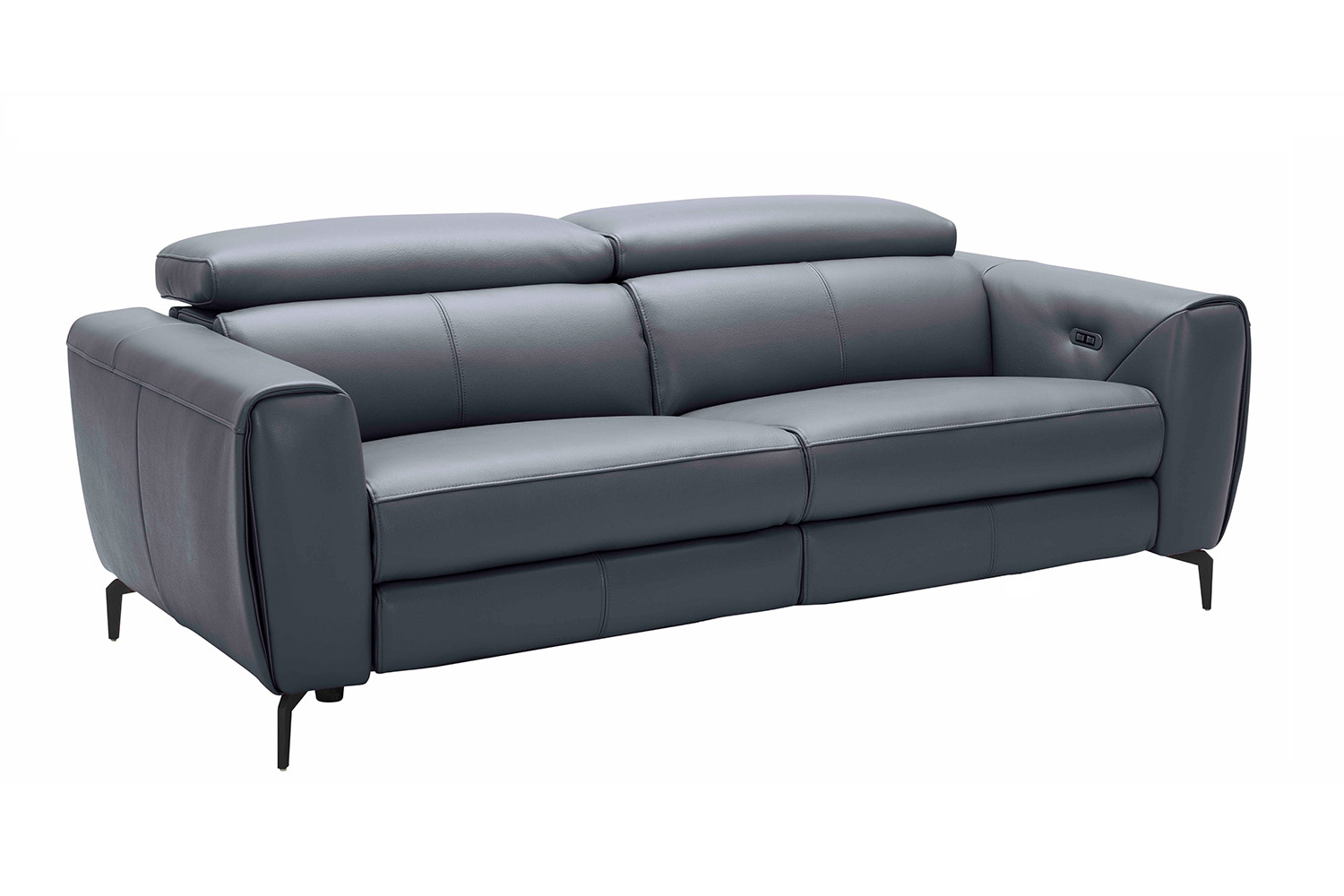 J&M Lorenzo Sofa - Blue/Gray