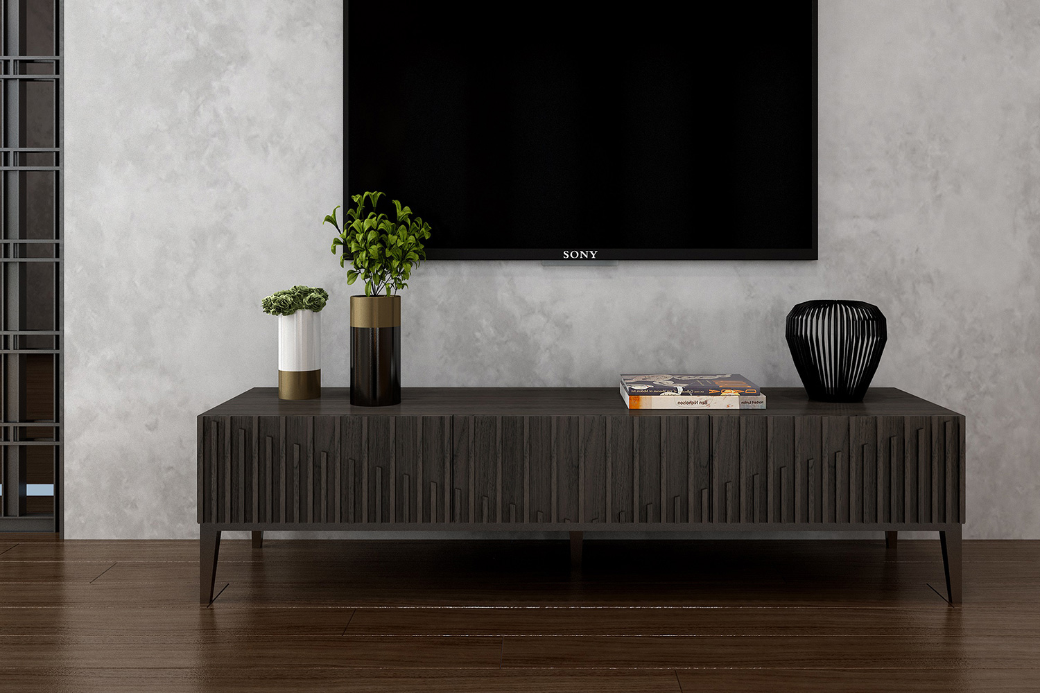 J&M - Moderna TV Base in Wenge