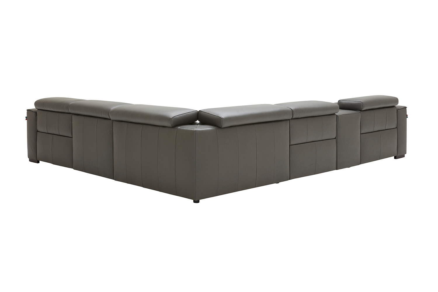 J&M Picasso Motion Sectional - Dark Gray