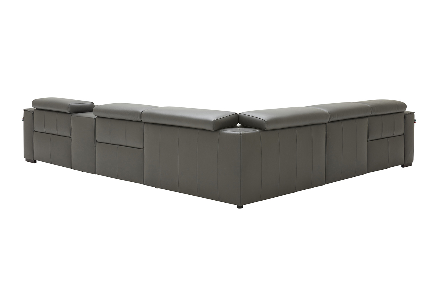 J&M Picasso Motion Sectional - Dark Gray