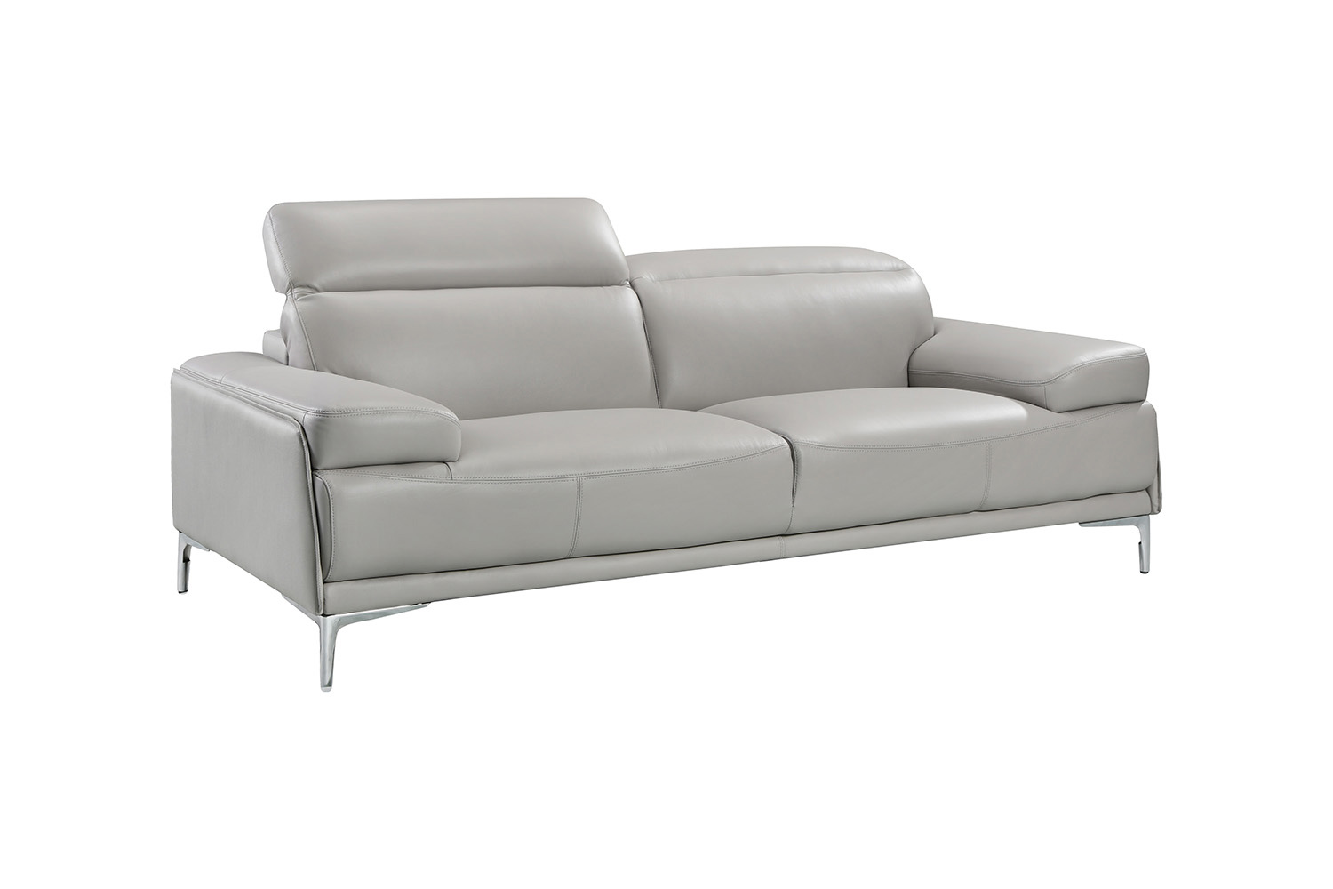 J&M Nicolo Sofa - Light Gray