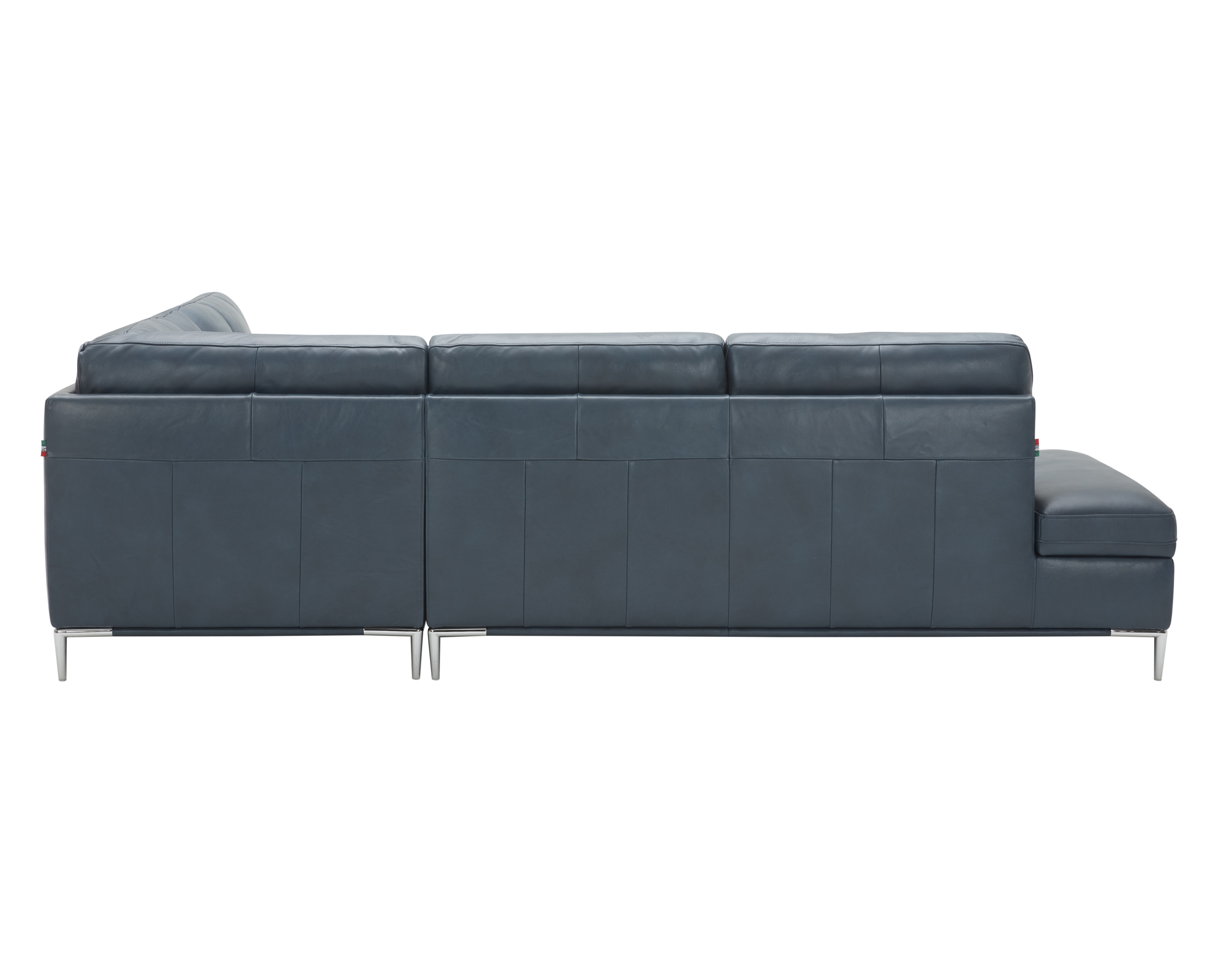 J&M Leonardo Sectional - Right Hand Facing, Blue