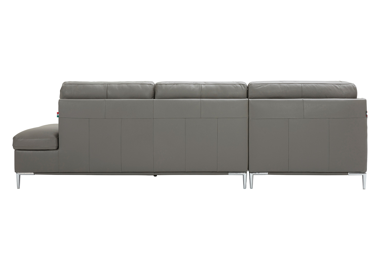 J&M Leonardo Sectional - Left Hand Facing, Gray