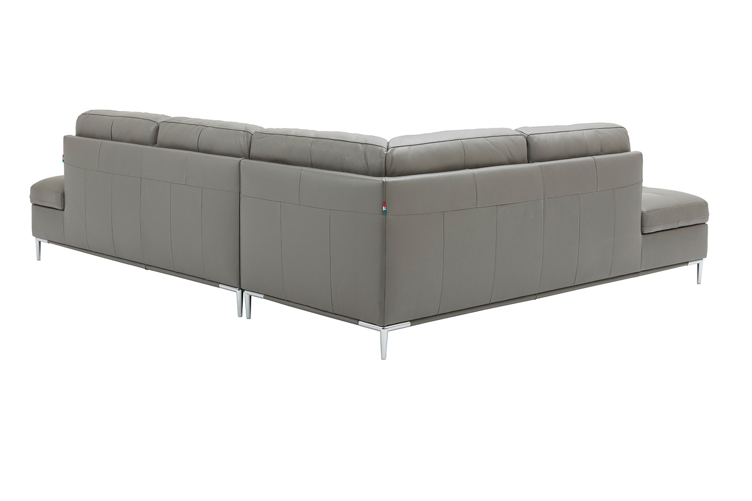 J&M Leonardo Sectional - Left Hand Facing, Gray