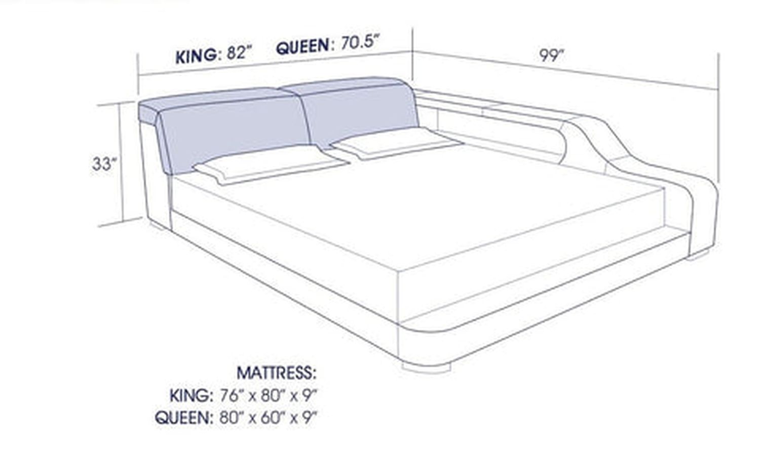 Jubilee - Kreutzer Right Hand Facing Bed with Storage